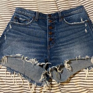 Abercrombie Shorts High Rise Button fly
